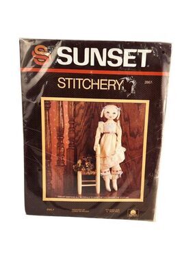 Sunset Stitchery Emily Doll Kit 18 Inch DIY Craft Kit 2867